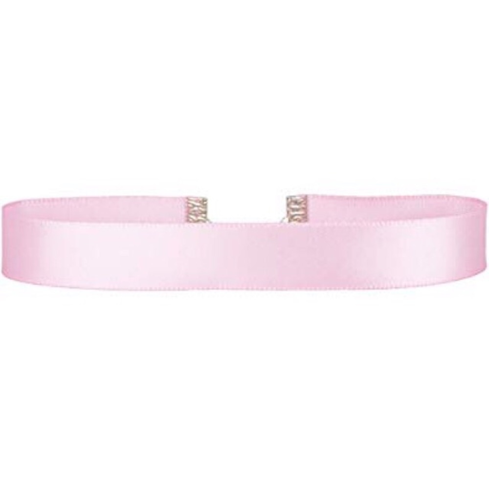 Pink Satin Choker